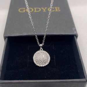 Circle Pendant and Necklace